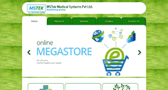 Desktop Screenshot of mstek.in